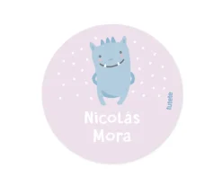 Tutete Pack 3 chapas Personalizadas Dragón