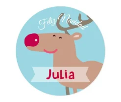 Tutete Pack 3 chapas Personalizadas Papá Noel Rosa^ Chapas Navidad