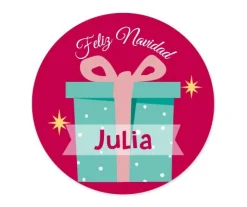 Tutete Pack 3 chapas Personalizadas Papá Noel Rosa^ Chapas Navidad