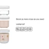 Mepal Pack 3 Dispensadores de Comida Apilable Mio Little Farm