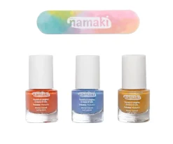 Namaki Pack 3 Esmaltes de Uñas al Agua Sunset + Lima^Niños Pintura De Uñas, Brillos Y Tattoos