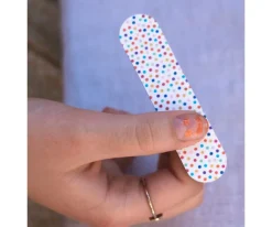 Namaki Pack 3 Esmaltes de Uñas al Agua Sorbete de Frutas + Lima^Niños Pintura De Uñas, Brillos Y Tattoos