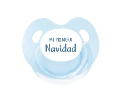 Tutete Retro Pack Chupete Retro Azul Mi Primera Navidad + Chupetero Ocean