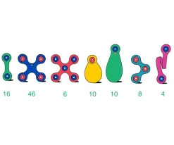 Niños Clixo Pack Classroom 100 Piezas