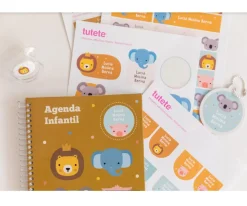 Tutete Pack Combinado Termo y Pegatinas Animal Friends^ Colecciones Vuelta Al Cole
