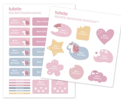 Tutete Pack Combinado Termo y Pegatinas Magical Unicorn^ Colecciones Vuelta Al Cole