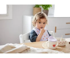 Lassig Pack de 5 baberos Happy Lavender^ Baberos