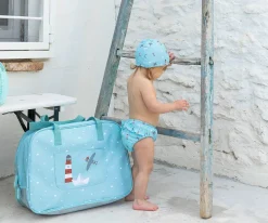 Monnëka Pack Natación Lighthouse con Volantes^ Bañadores Pañal