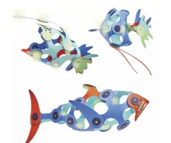Niños Clixo Pack Ocean Creatures 24 Piezas
