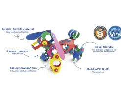 Niños Clixo Pack Rainbow 42 Piezas