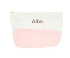 Tutete Pack Regalo Recién Nacido Personalizable Rainbow Dots Rosa^ Regalos Para Bebés