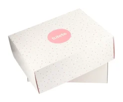 Tutete Pack Regalo Recién Nacido Personalizable Rainbow Dots Rosa^ Regalos Para Bebés