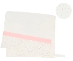 Tutete Pack Regalo Recién Nacido Personalizable Rainbow Dots Rosa^ Regalos Para Bebés