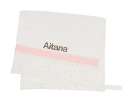 Tutete Pack Regalo Recién Nacido Personalizable Rainbow Dots Rosa^ Regalos Para Bebés