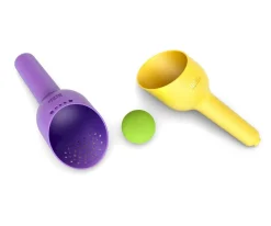 Niños BiBio Pala, Colador y Pelota de Playa Violeta SiBi