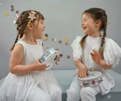 Niños JaBaDaBaDo AB Pandereta Rosa