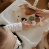 Niños Sebra Panel de Actividades de Madera Maci el Mono