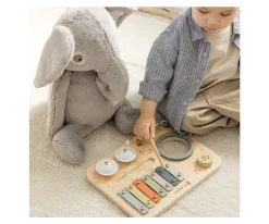 Sebra Panel de Actividades Musical Wooden^Niños Juguetes Para Niños De 18 Meses