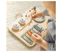 Sebra Panel de Actividades Musical Wooden^Niños Juguetes Para Niños De 18 Meses