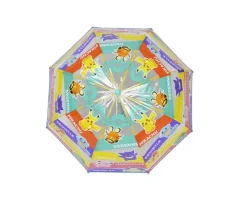 CyP Brands Paraguas Manual Infantil Pokémon Transparente Burbuja Mix^ Paraguas Infantiles