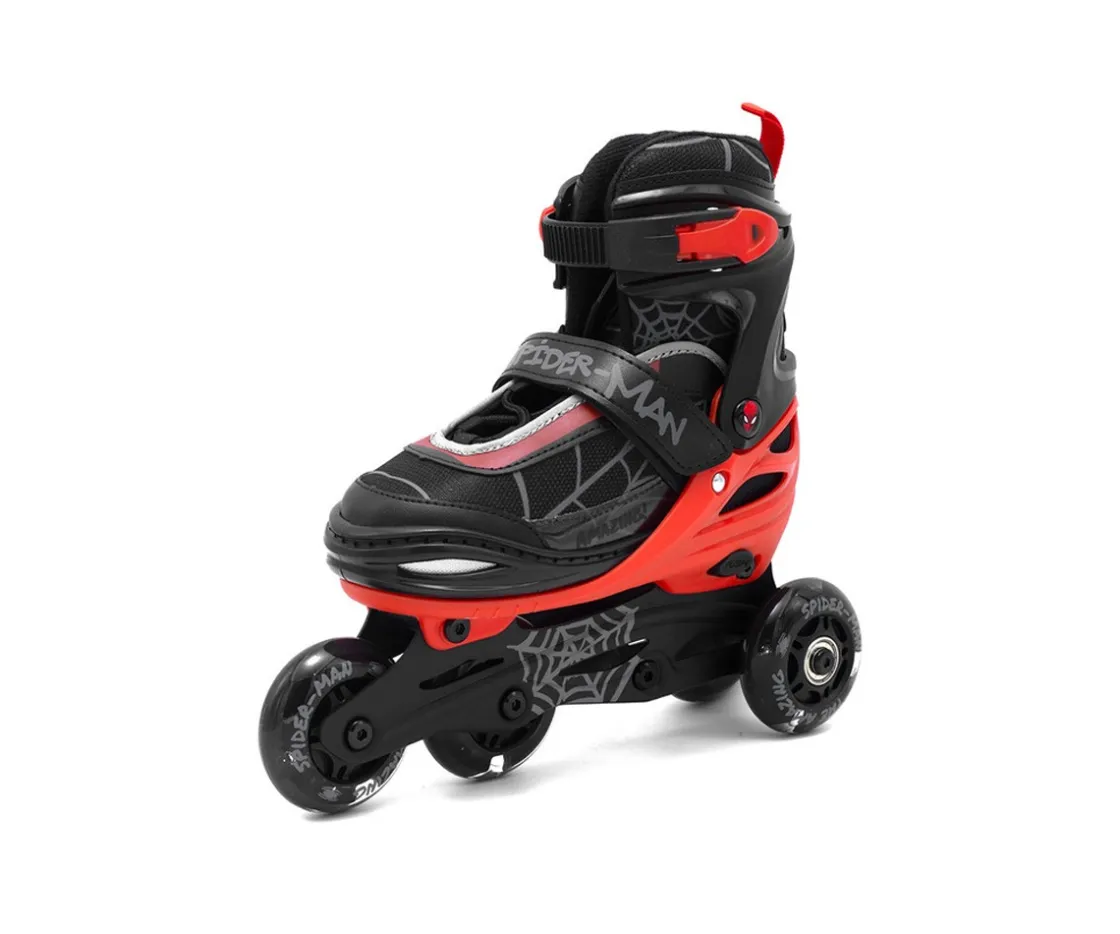 Seven Patines 3 en 1 Ajustables Spiderman^Niños Patinetes