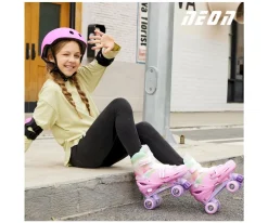 Yvolution Patines Combo Neón Rainbow T.30-33^Niños Patinetes