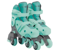 Globber Patines en Línea 2 en 1 Menta T.30-34^Niños Patinetes