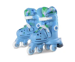 Yvolution Patines Twista Azul Ajustables 2 en 1 T.23-28^Niños Patinetes