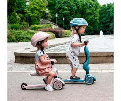 Niños Scoot and Ride Patinete 2 en 1 Highwaykick One Rosa