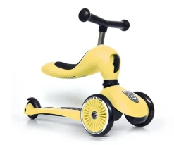 Niños Scoot and Ride Patinete 2 en 1 Highwaykick One Lemon