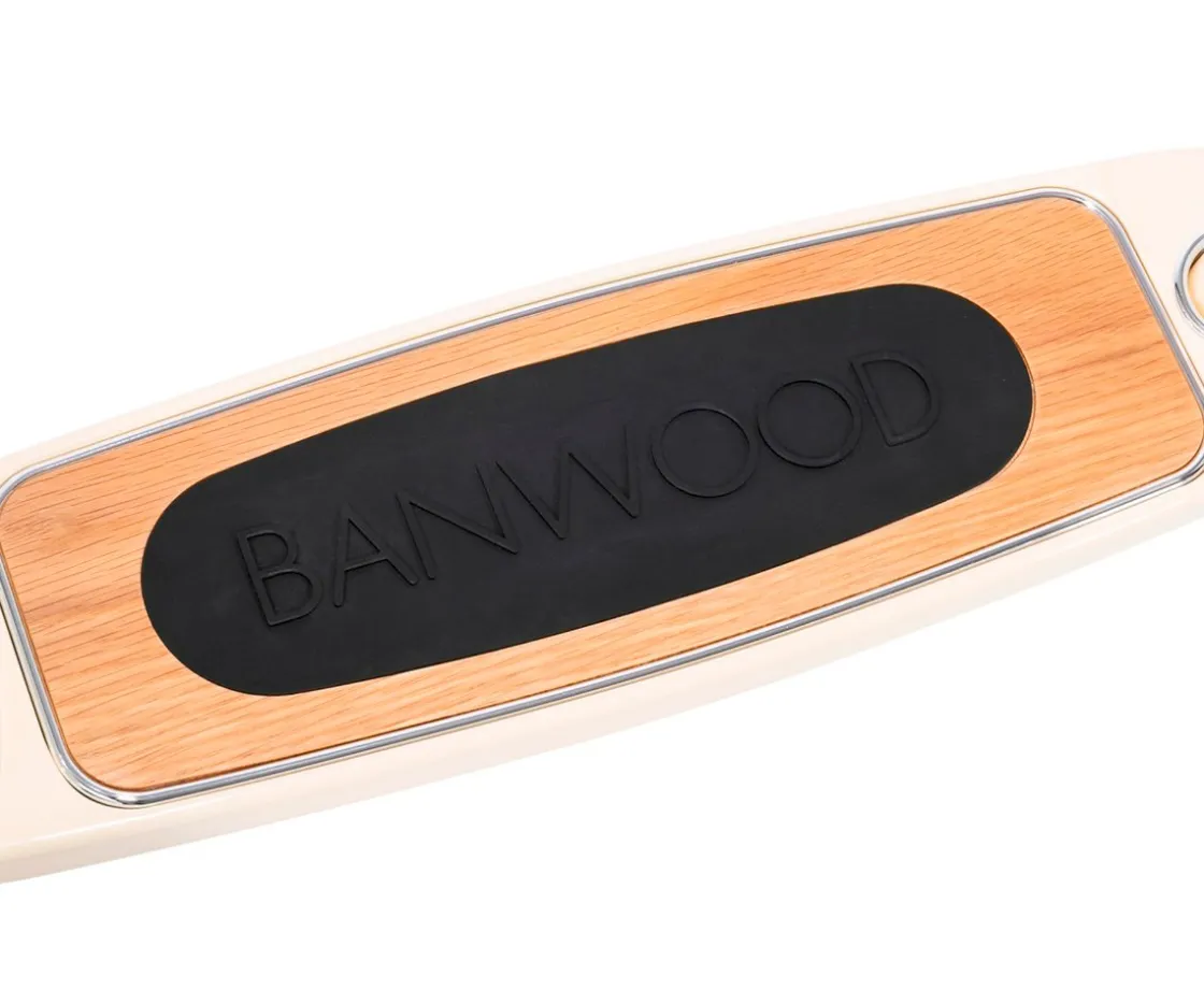 Niños Banwood Patinete Crema