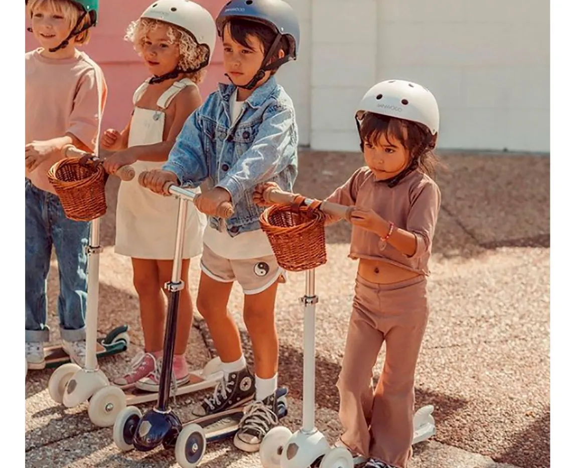 Niños Banwood Patinete Crema