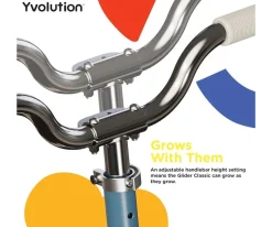 Niños Yvolution Patinete Classic Azul