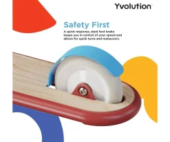 Niños Yvolution Patinete Classic Rojo