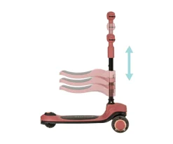 Niños Olmitos Patinete Evolutivo Roller Red