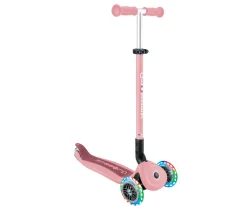 Niños Globber Patinete Go Up Active Led Lights Pastel Pink