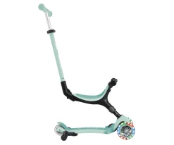 Niños Globber Patinete Go Up Active Luces Led 360° Mint