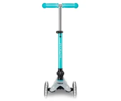 Niños Micro Patinete Deluxe Plegable Orion Glow Led Azul