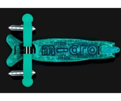 Niños Micro Patinete Deluxe Plegable Orion Glow Led Azul