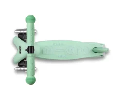Niños Micro Patinete Mini 4 en 1 Deluxe LED Menta