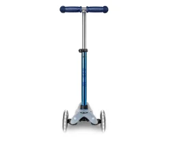 Micro Patinete Mini Deluxe Flux Neochrome Azul Luces LED^Niños Patinetes