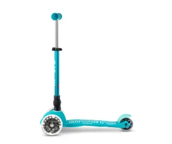 Niños Micro Patinete Plegable Mini Deluxe Aqua Luces LED