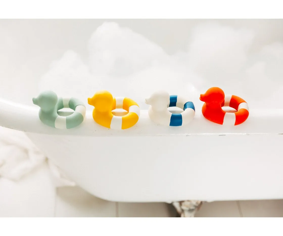 Niños Oli & Carol Pato de Baño Flo The Floatie Azul