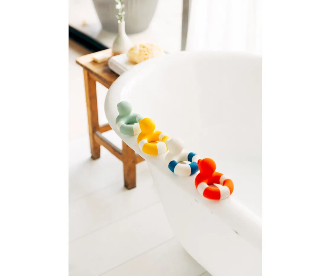 Niños Oli & Carol Pato de Baño Flo The Floatie Azul