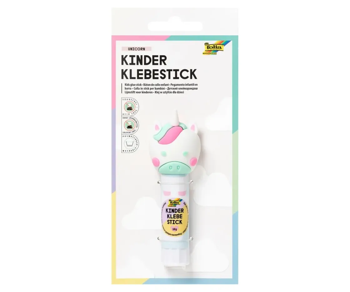 Niños Folia Pegamento infantil en Barra Unicornio