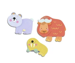 Niños Djeco Pegatina Animales Polares