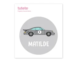 Tutete Pegatina Grande Bólido para Caja Almuerzo