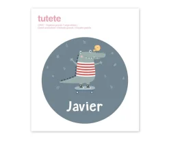 Tutete Pegatina Grande Croc para Caja Almuerzo