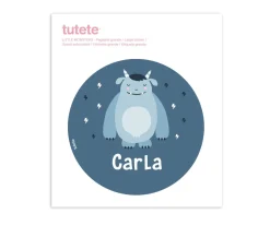 Tutete Pegatina Grande Little Monsters para Caja Almuerzo