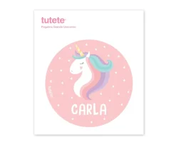 Tutete Pegatina Grande Unicornio para Caja Almuerzo